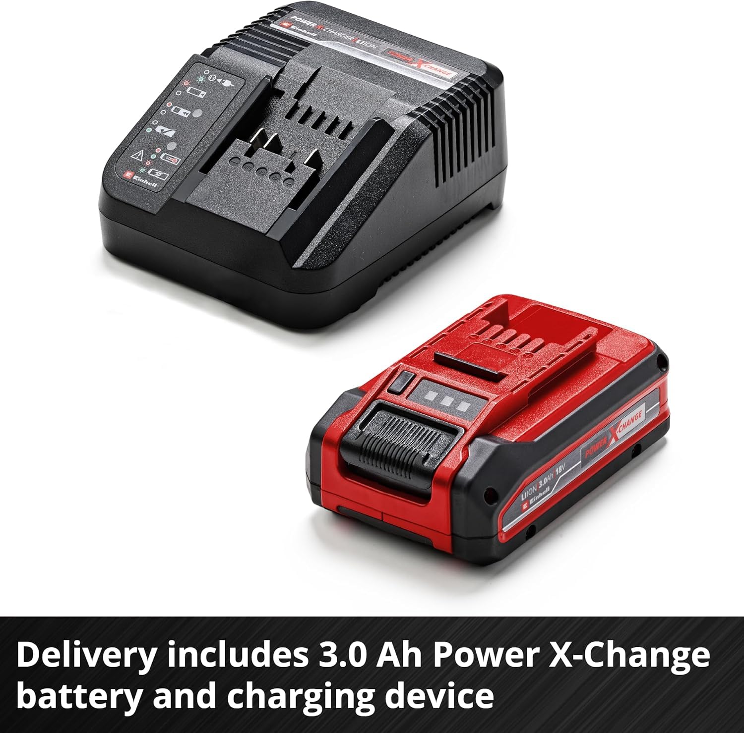 Einhell Power X-Change 18V Cordless Chainsaw With Battery and Charger - 10 Inch (25cm) Electric Chainsaw Cordless With OREGON Bar and Chain - GE-LC 18/25 Li Battery Chainsaw + 3Ah Starter Kit