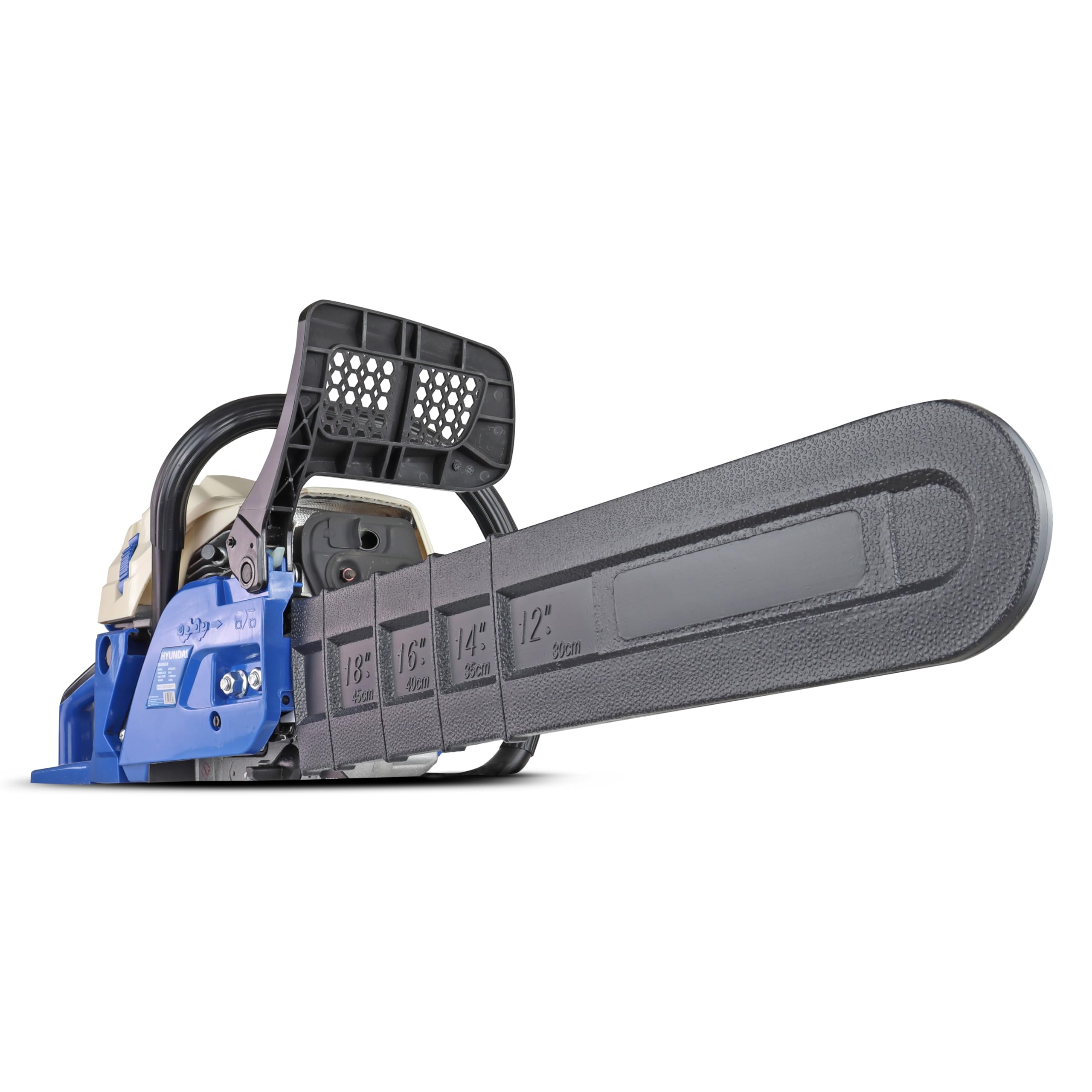 Hyundai 62cc 20" Petrol Chainsaw Powerful, Lightweight, and Durable for Heavy-Duty Tree Felling and Garden Tasks, 3 Year Warranty