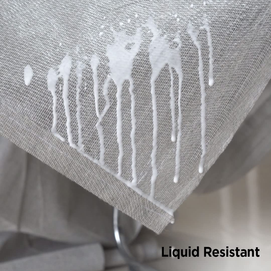 Pack of 2 Laminated Cotton Dust Sheets for Decorating & Painting Size 12ft X 9ft | Paint Cover Sheets Backed with Plastic Polythene Sheeting | Drop Cloth for Painting, Furnitures, Floor, StairCase