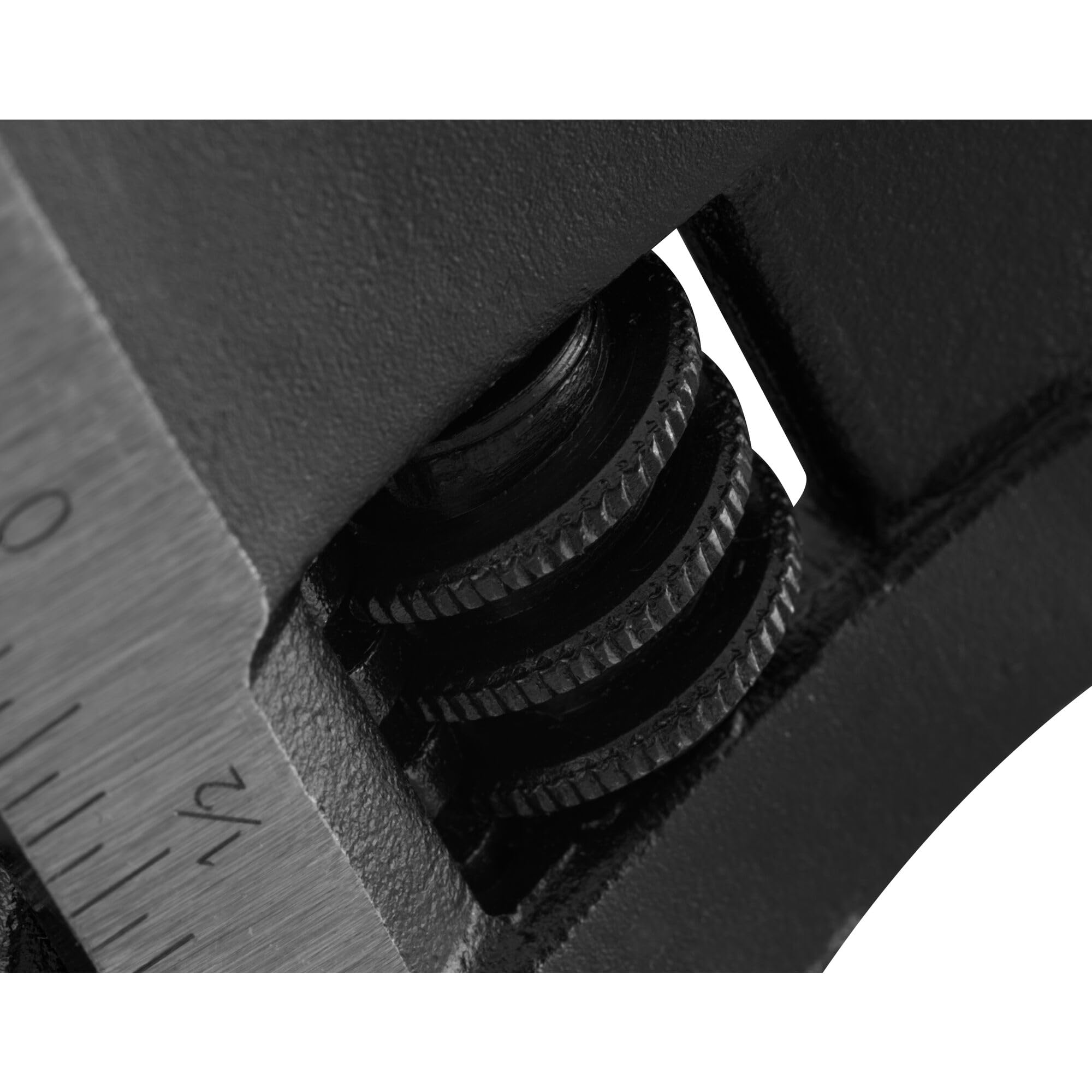 STANLEY Adjustable Wrench 30 x 200 mm Protective Phosphate Finish and Ergonomic Bi Material Handle 0-90-948, Black, Yellow