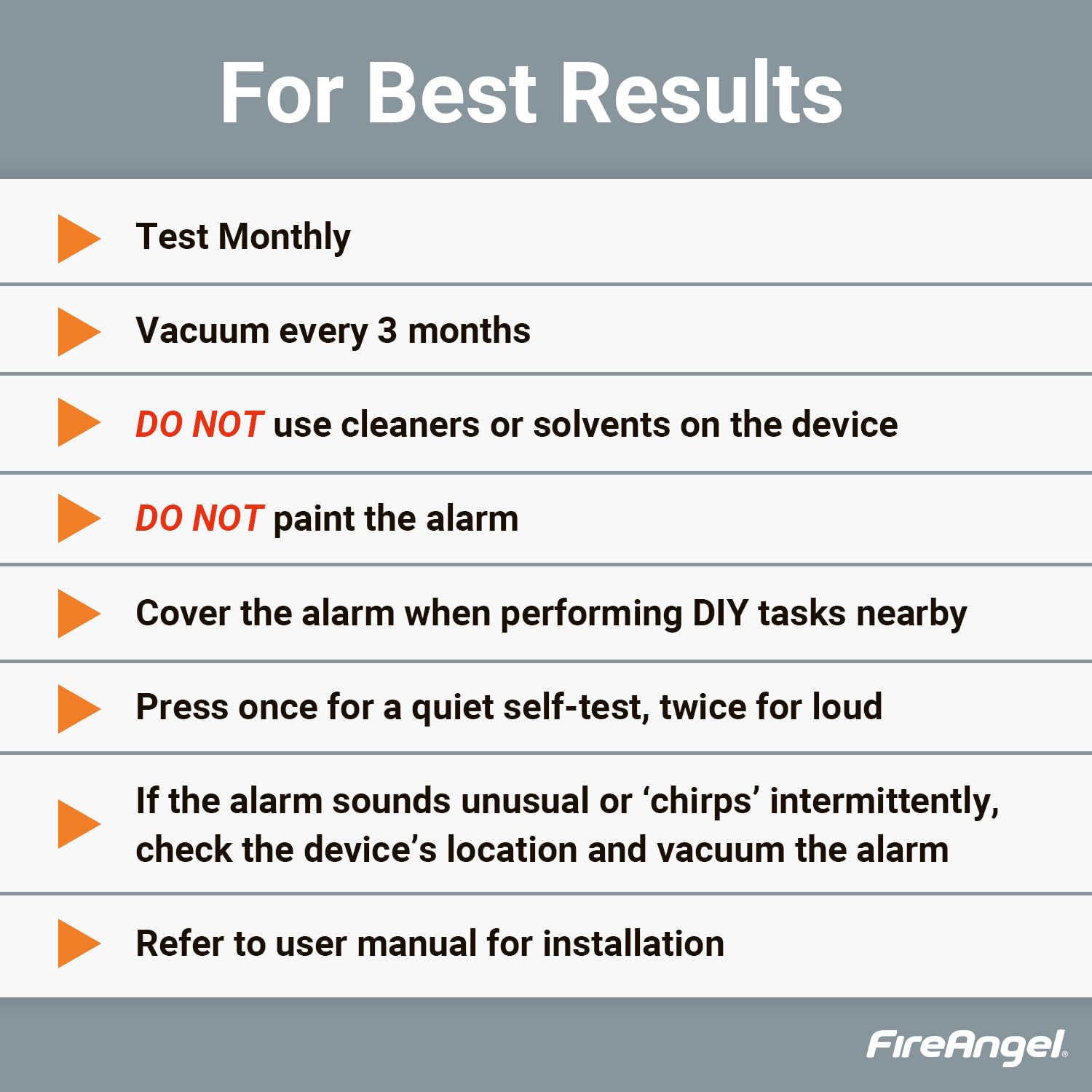 FireAngel Optical Smoke Alarm 2-Pack - FA6620 10-Year Battery Smoke Alarms for Home with Test/Silence Button - Replacement for FireAngel ST-622/ST-620 - Early Smoke Detector Fire Alarm - White