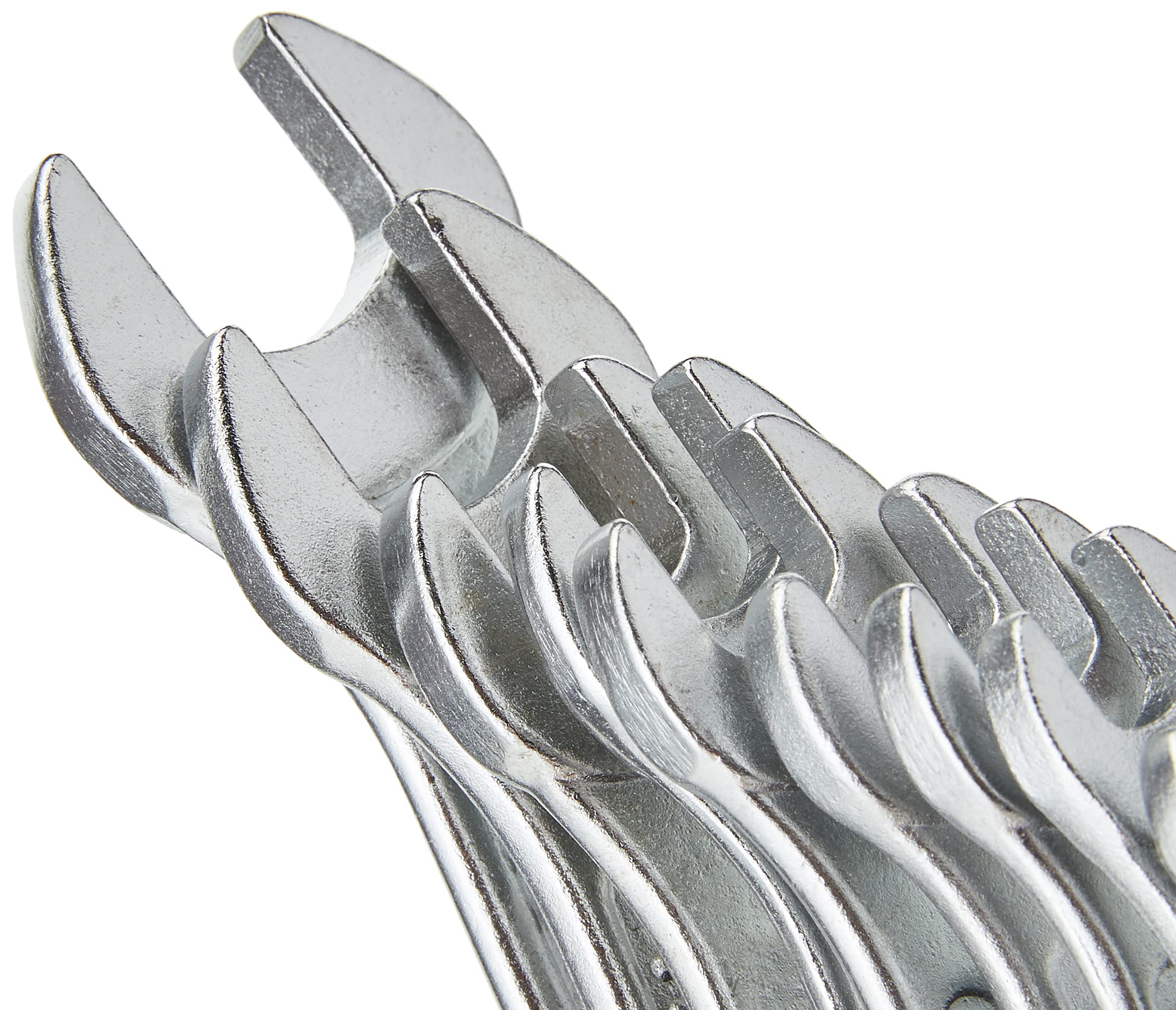 Hilka 17161102 11PC Combi Spanner Set Metric, Clear