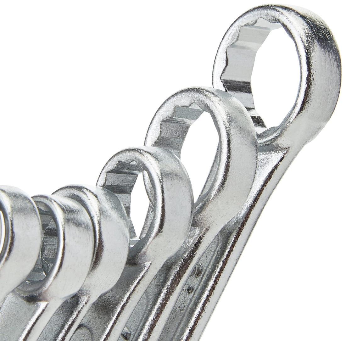 Hilka 17161102 11PC Combi Spanner Set Metric, Clear